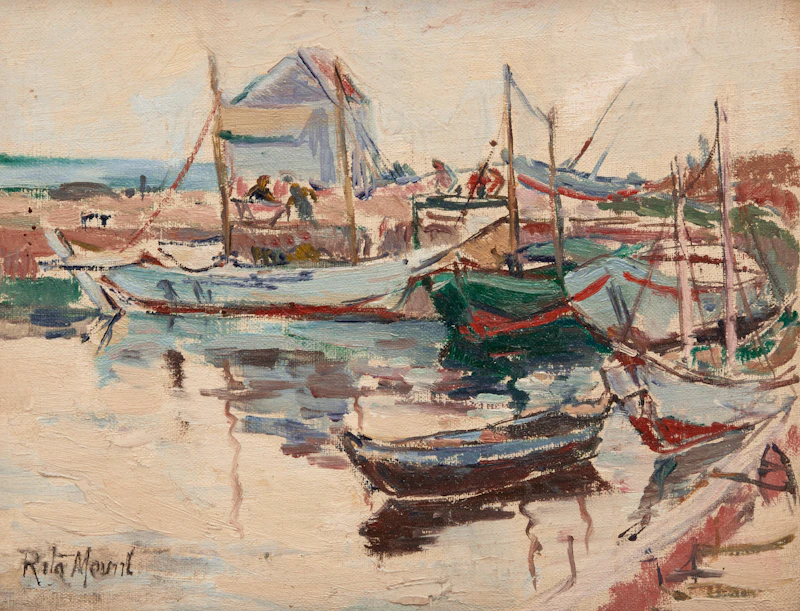 Harbourfront Landscape by Rita Mount