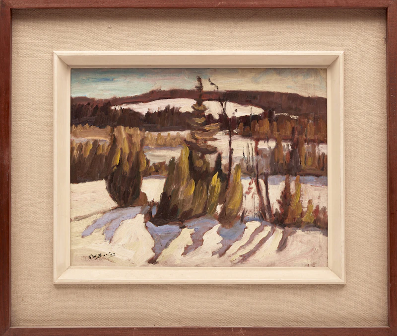Ralph Wallace Burton, Clayton Lake, oil on board - view 2