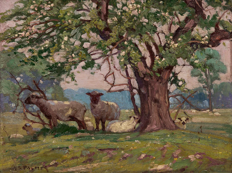 A Shady Resting Place by Herbert Sidney Palmer