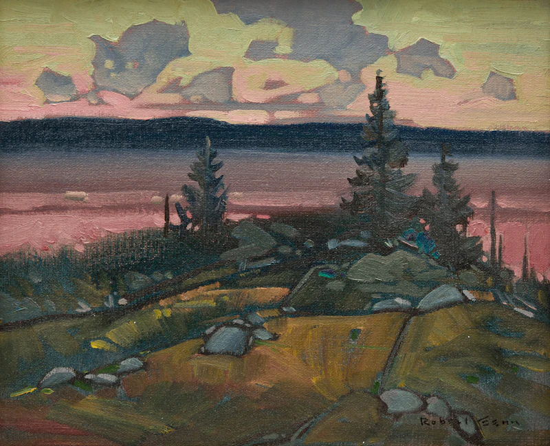 Darkening Hour by Robert Genn