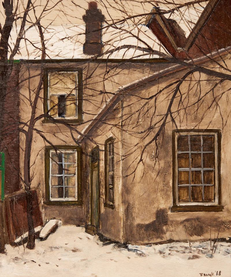 Behind Linden Street by Albert Jacques Franck