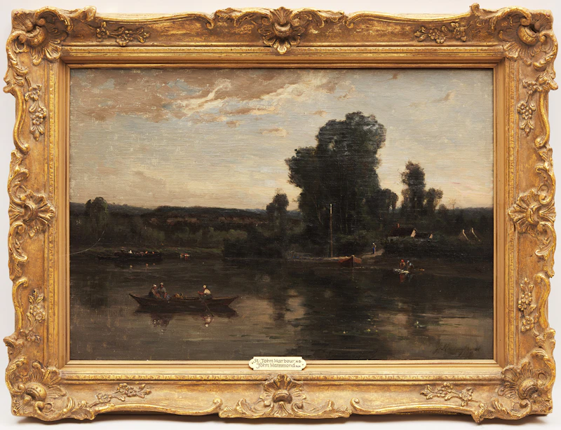John Hammond, St. John Harbour, 1889, oil on canvas - view 2