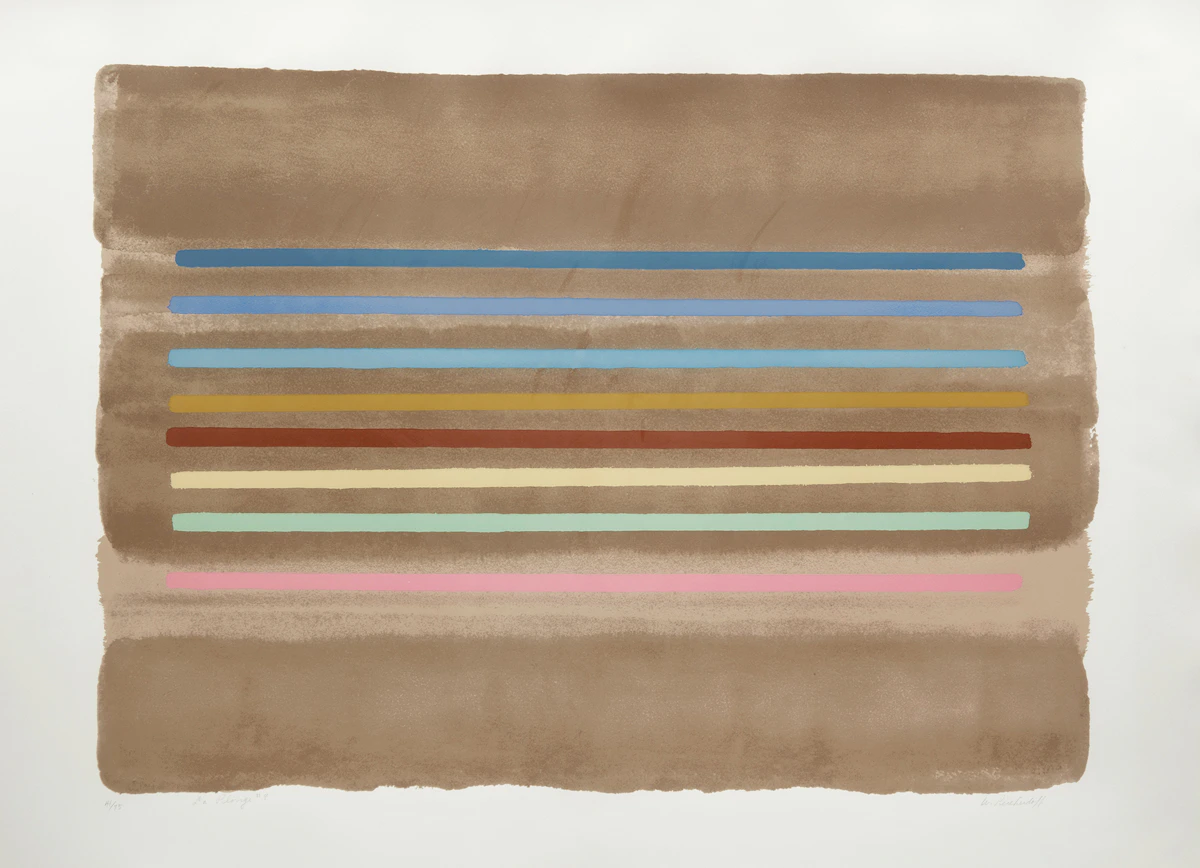 William Perehudoff, La Plonge #9, lithograph