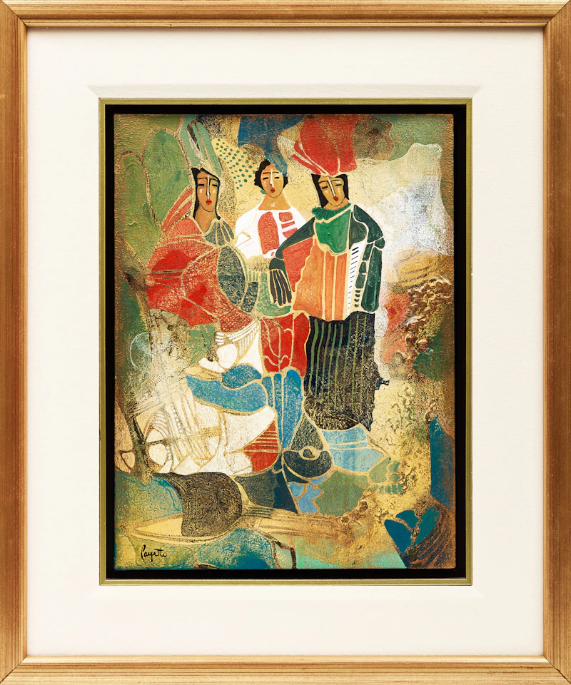 Nicole Payette, Concerto, oil on canvas, circa 1997 - view 2