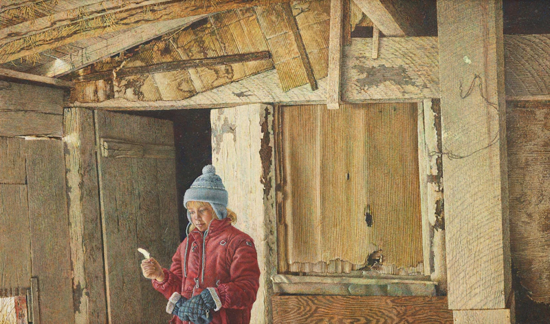Whitewash; Study for 'Whitewash' by Patrick Douglass Cox