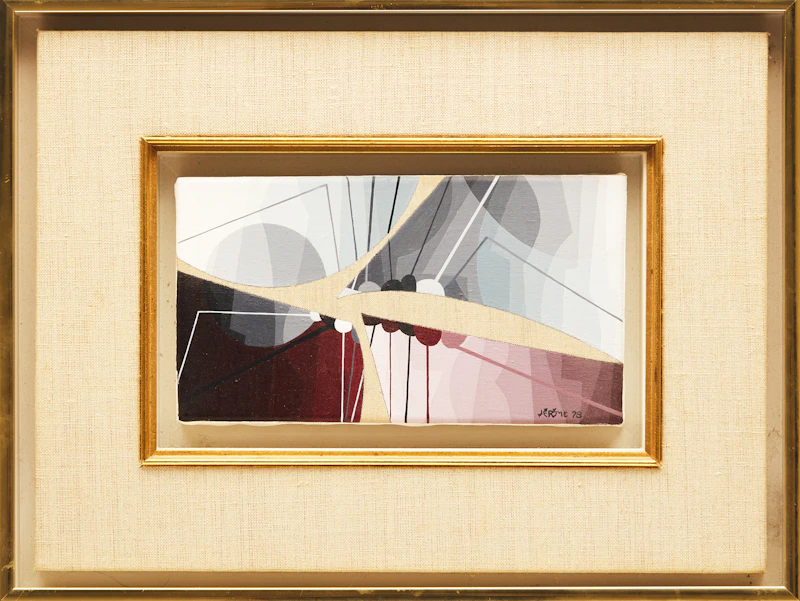 Jean-Paul Jérôme, L'Avènement, oil on canvas, 1978 - view 2
