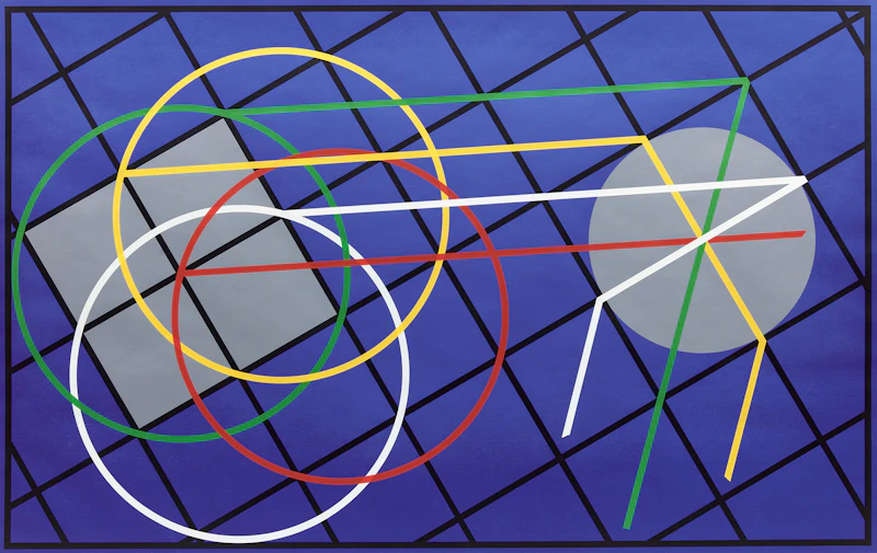 John Howlin, This & That; How & Why; There & Here; Now & Then, four colour lithographs, 1975 - view 10