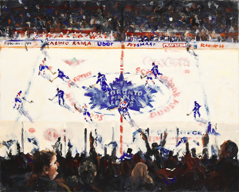 Untitled (Toronto Maple Leafs) by Terry Tomalty