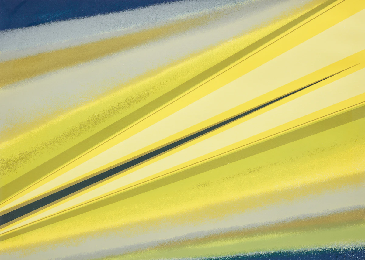Rita Letendre, Asor, serigraph, 1979