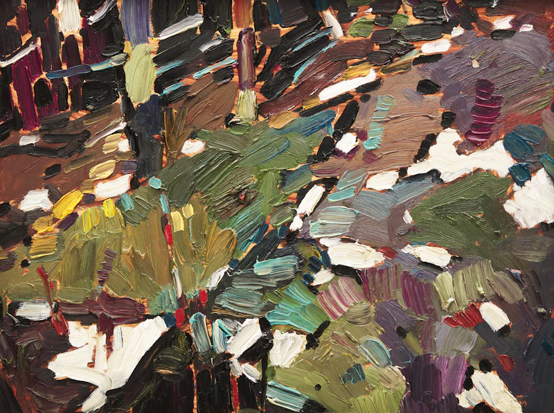 Forest Interior by Arthur Shilling