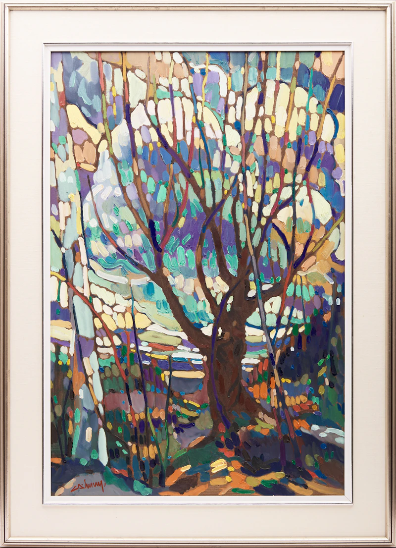 Christopher Allen Henry, The Eden Tree, oil on canvas - view 2