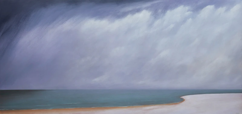 Winter Over Lake Ontario by Malcolm Rains