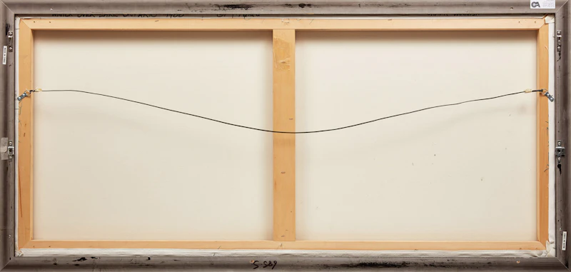 Malcolm Rains, Winter Over Lake Ontario, oil on canvas, 1988 - view 3