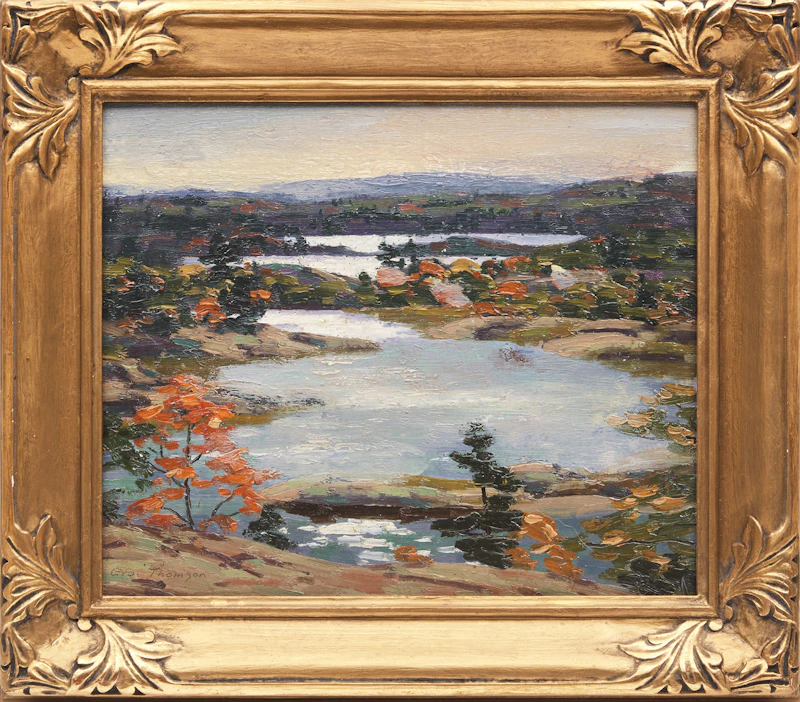 George Thomson, Morning Among the Islands (Whitefish Bay), oil on board - view 2