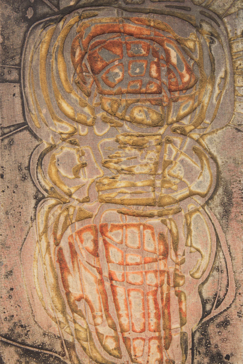 Shirley Wales, Ex-ray (sic), Lava, Flying Saucers, Helmet, Flying Saucers, Inside, Blast, Bridges + Demolitions and White OG, six intaglios - view 10