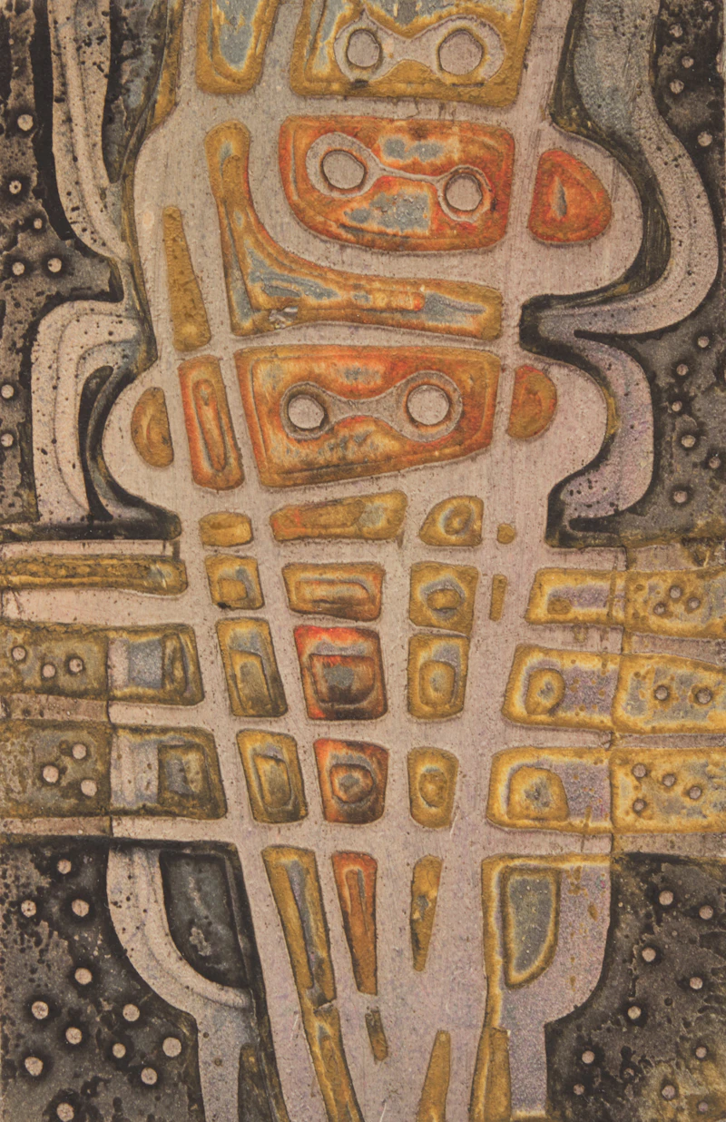 Shirley Wales, Ex-ray (sic), Lava, Flying Saucers, Helmet, Flying Saucers, Inside, Blast, Bridges + Demolitions and White OG, six intaglios - view 19