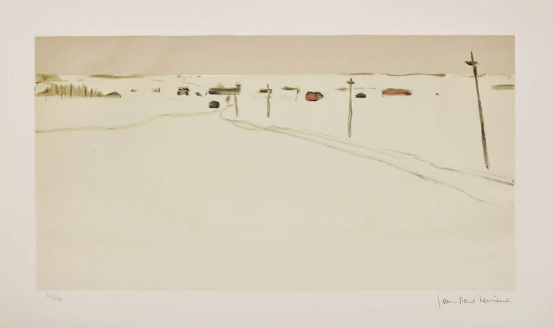 Jean Paul Lemieux, La petite poule d'eau, portfolio with 20 colour lithographs, 1971 - view 6