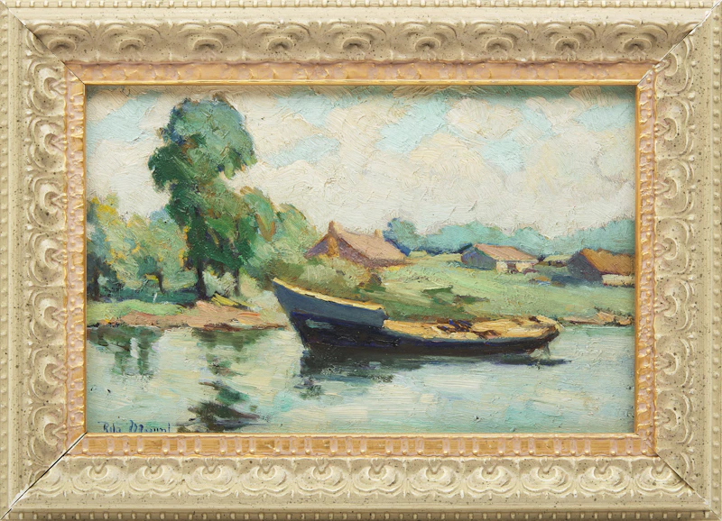 Rita Mount, Sans titre, oil on board - view 2