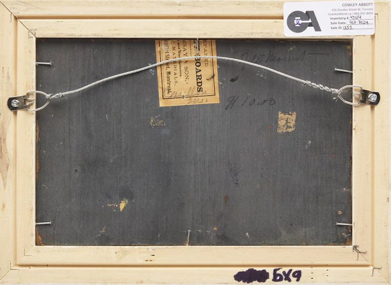 Rita Mount, Sans titre, oil on board - view 3