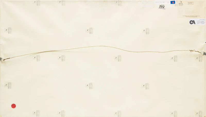 David Alexander Colville, Le Chien d’or (Golden Dog), colour serigraph, 1987 - view 3