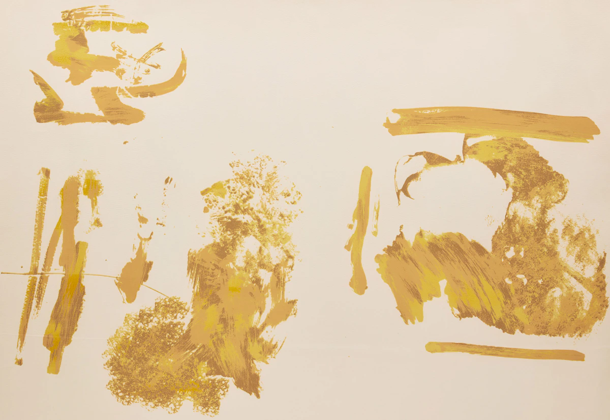 Jack Hamilton Bush, Flood, colour silkscreen, 1970