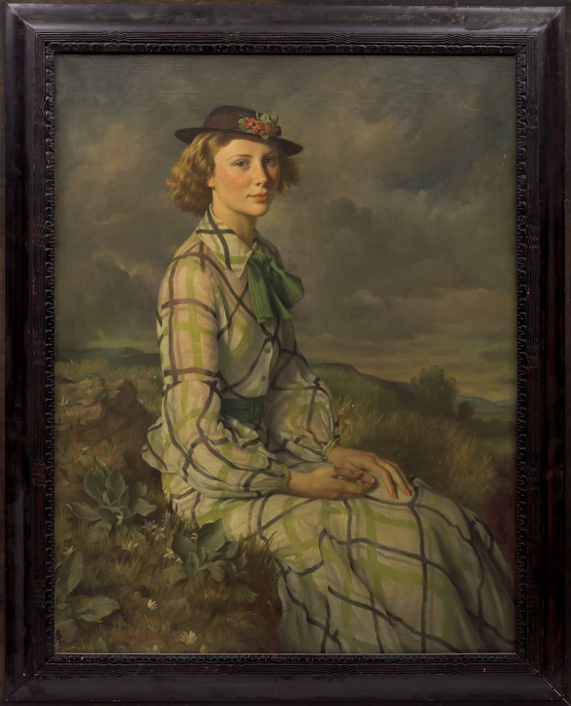 Kenneth Forbes, June, oil on canvas - view 2