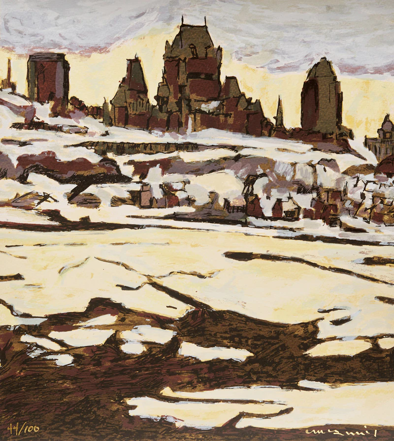 Robert Francis Michael McInnis, The End of An Era, eight serigraphs, 1985 - view 7
