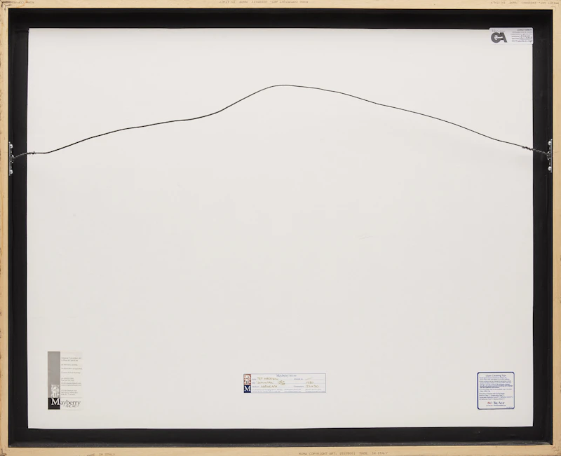 Ted Harrison, Snowfall, colour serigraph, 1980 - view 3