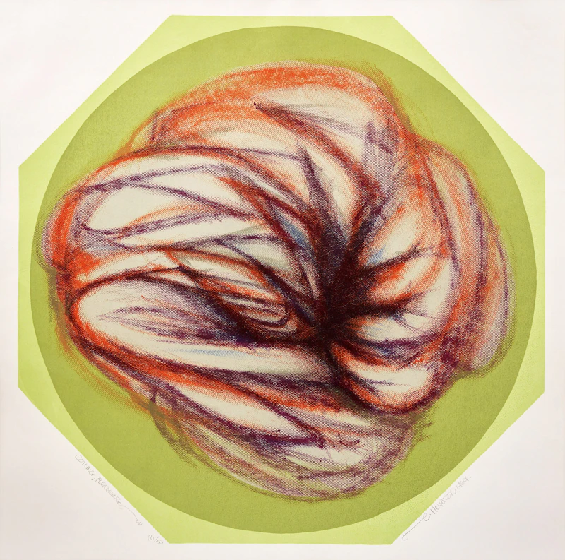 Carl Heywood, Untitled, colour lithograph