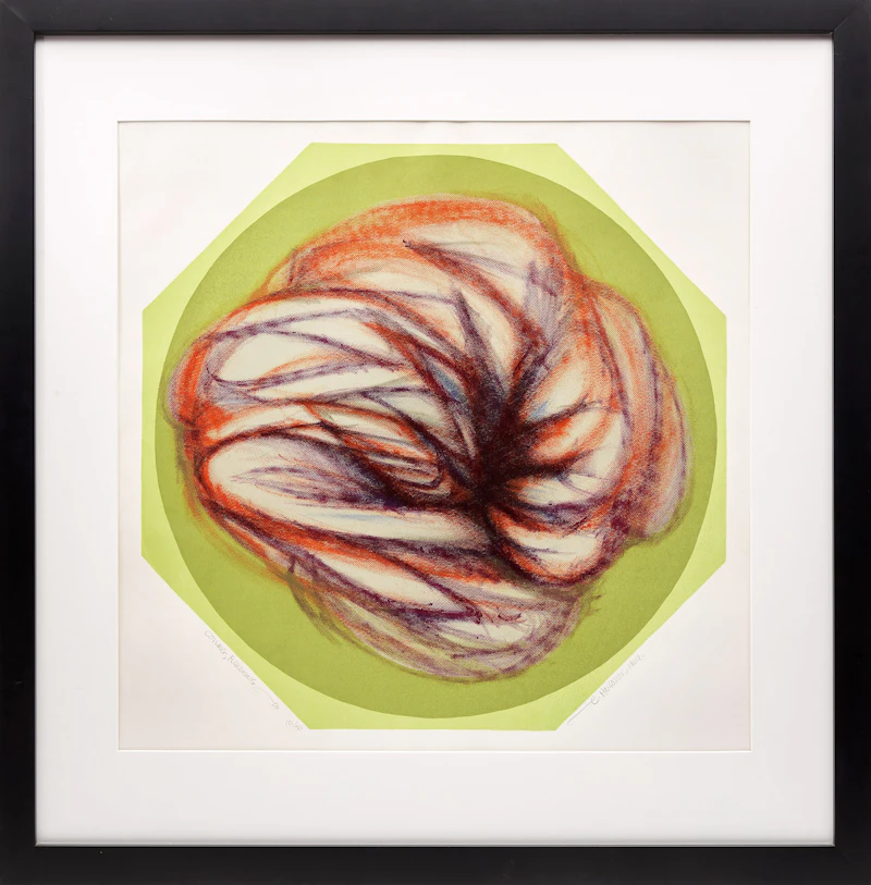 Carl Heywood, Untitled, colour lithograph - view 2