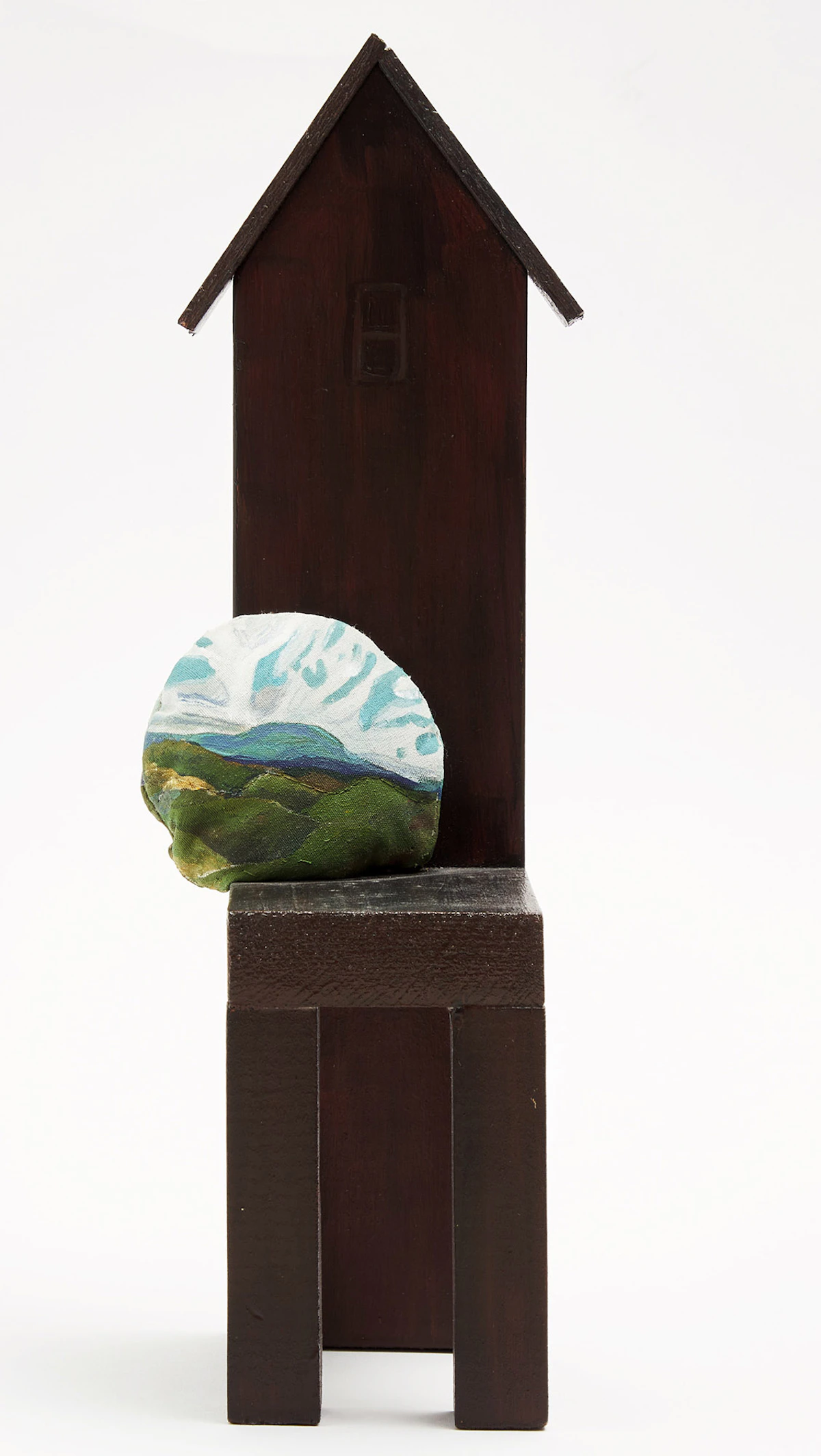Judith Livingston, Franklin Carmichael c. 1930 (A Northern Silver Mine), mixed media, 1994
