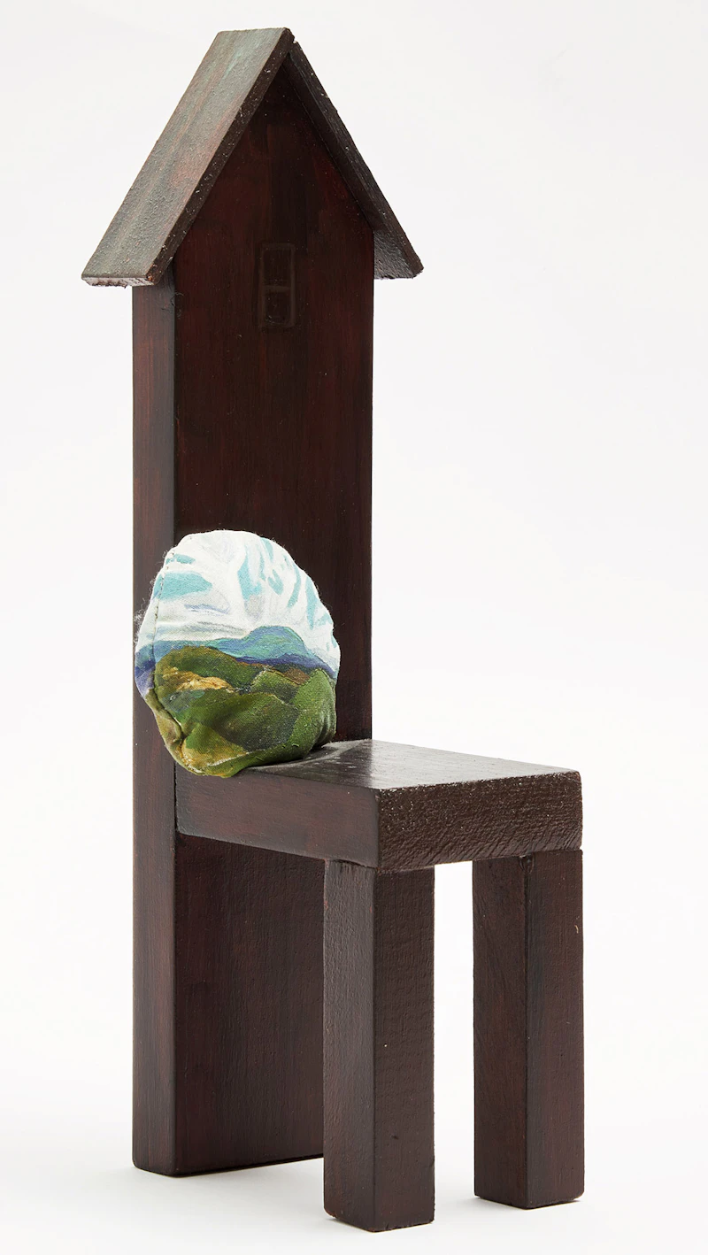 Judith Livingston, Franklin Carmichael c. 1930 (A Northern Silver Mine), mixed media, 1994 - view 2