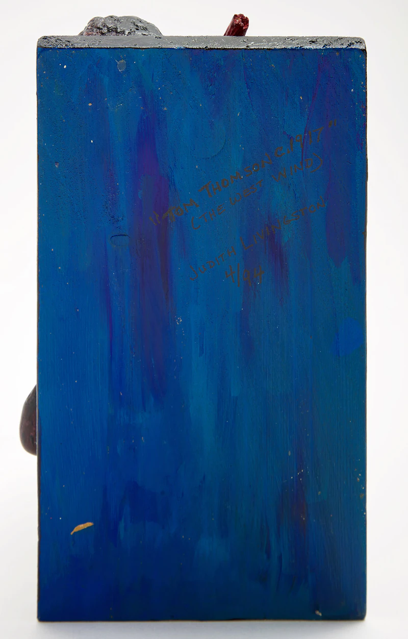 Judith Livingston, Tom Thomson c.1917 (The West Wind), mixed media, 1994 - view 5