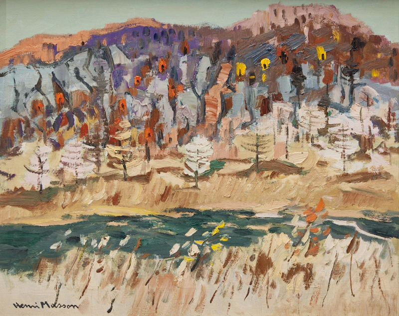 La Montagne en novembre by Henri Leopold Masson