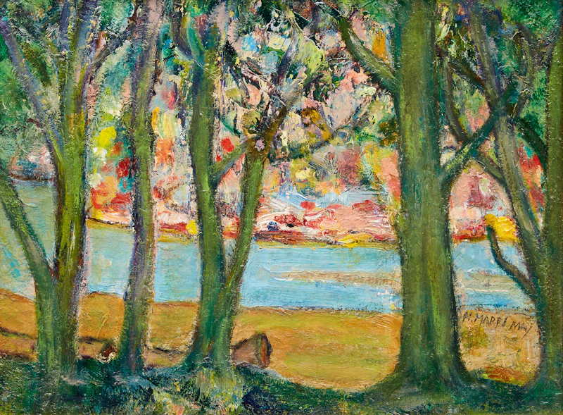 From Stanley Park, Overlooking the City, Vancouver by Henrietta Mabel May