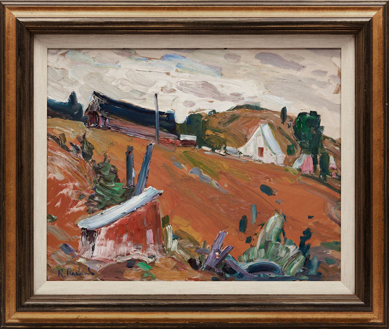 René Richard, Untitled, oil on board - view 2