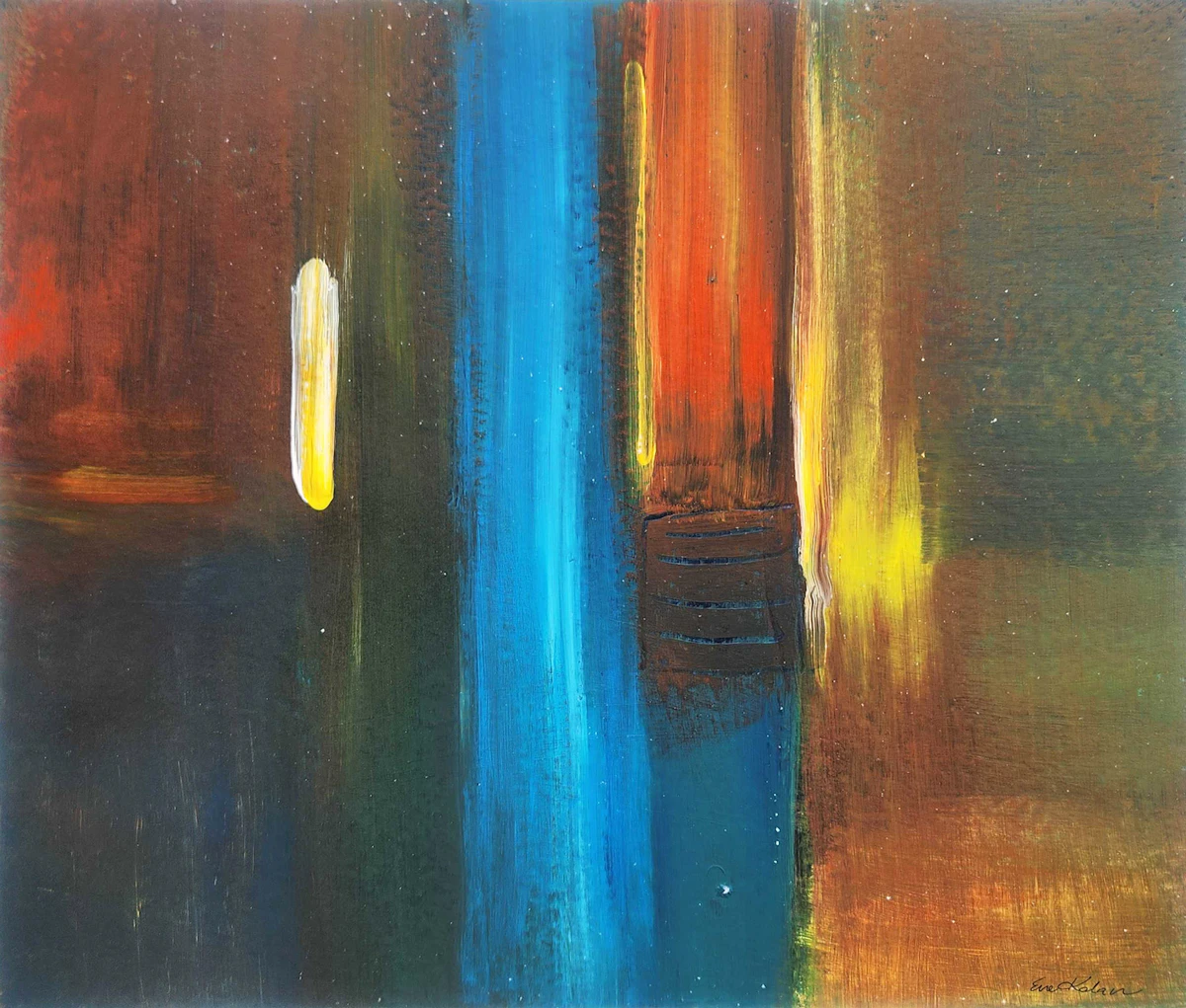 Eva Kolacz, Untitled, acrylic on paper