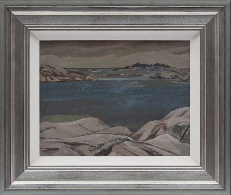 Alexander Young Jackson, Georgian Bay, oil on board - view 2