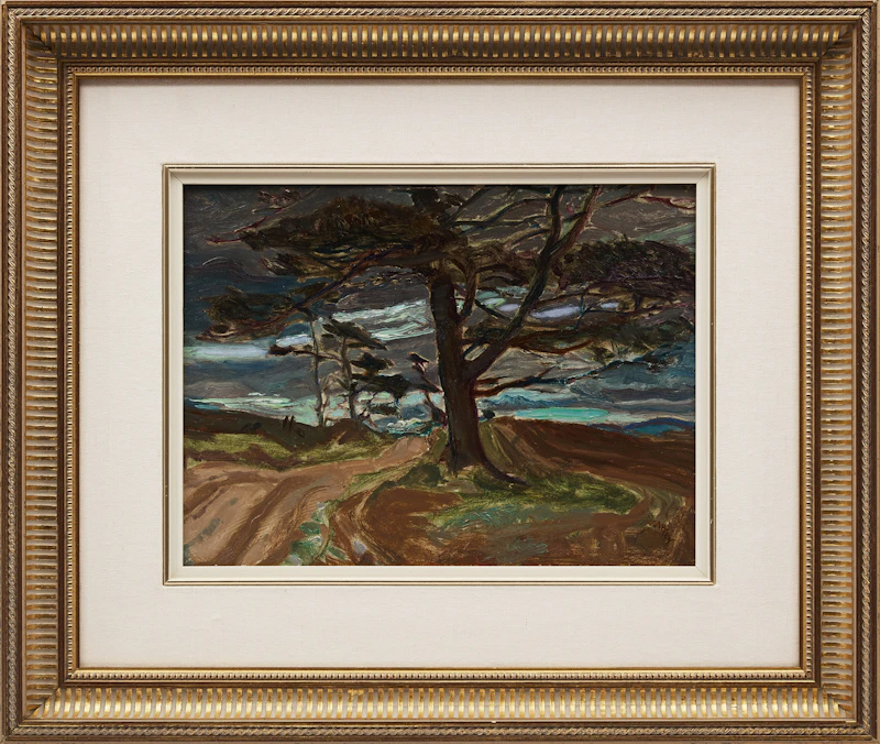 Frederick Horsman Varley, Untitled Landscape , oil on board - view 2