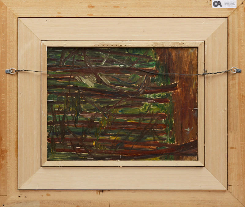 Frederick Horsman Varley, Untitled Landscape , oil on board - view 3