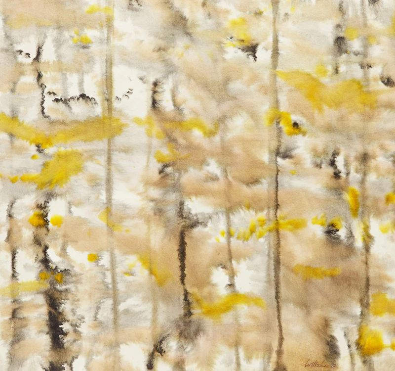 Joan Willsher-Martel, Tree VII, 1972, watercolour - view 1