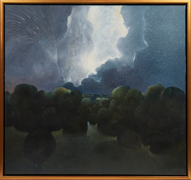 Ronald William Bolt, Transcendent Night, June, acrylic on canvas - view 2