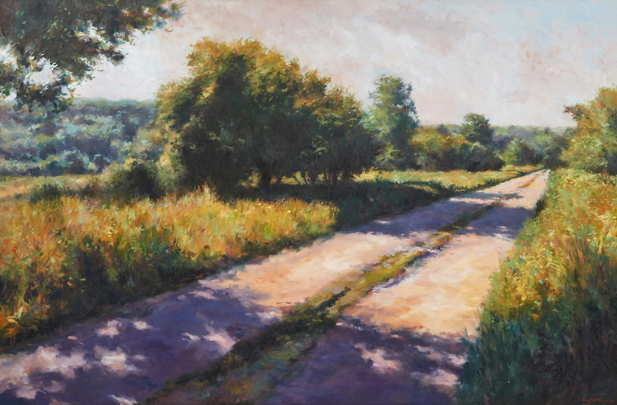 Douglas  Edwards, Concession #9, Country Rd. , oil on canvas