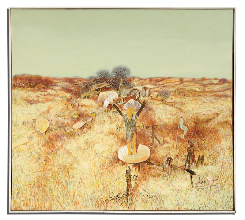 Ivan Kenneth Eyre, Mythopoeic Prairie II, 1965, oil on canvas - view 2