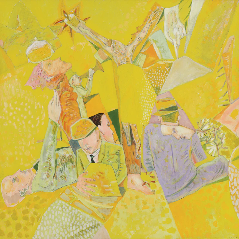 Ivan Kenneth Eyre, Terrible & Sublime, acrylic on canvas - view 1
