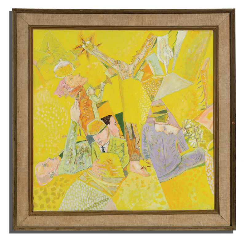 Ivan Kenneth Eyre, Terrible & Sublime, acrylic on canvas - view 2