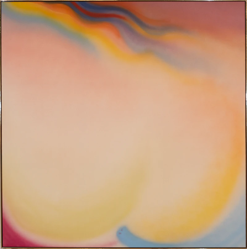 Kenneth Campbell Lochhead, Big Angel, 1971, acrylic on canvas - view 2