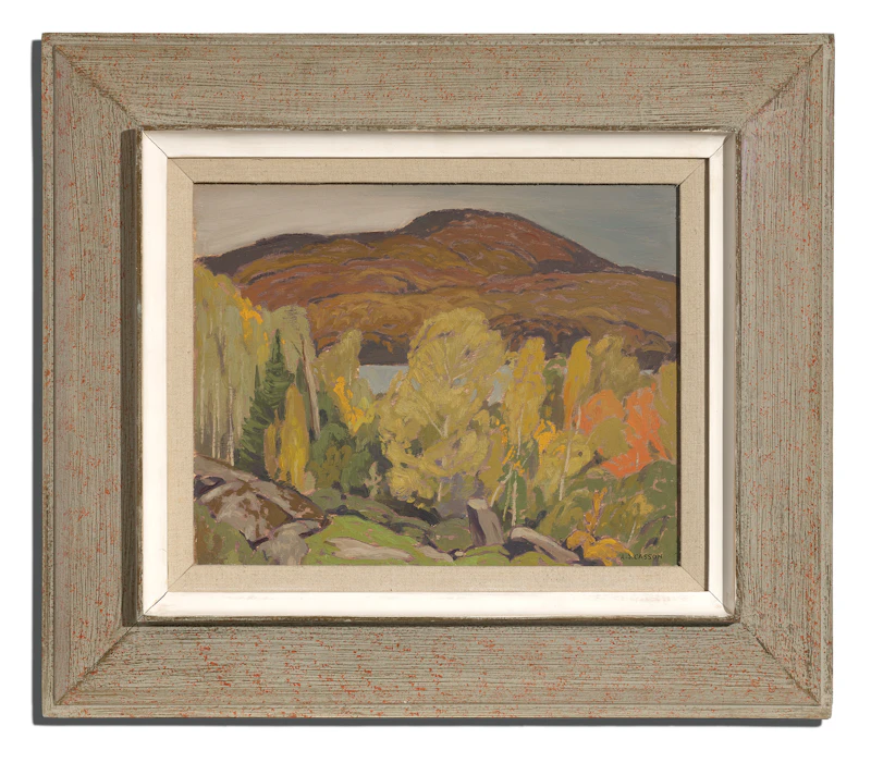 Alfred Joseph Casson, Lake Kamaniskeg, oil on board, circa 1930 - view 2