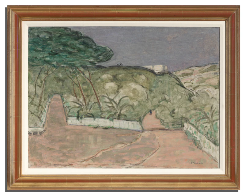 James Wilson Morrice, Landscape, Algeria [Oran], oil and graphite on canvas - view 2
