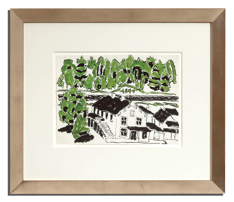 David Brown Milne, Burch's Store, 1916, watercolour - view 2